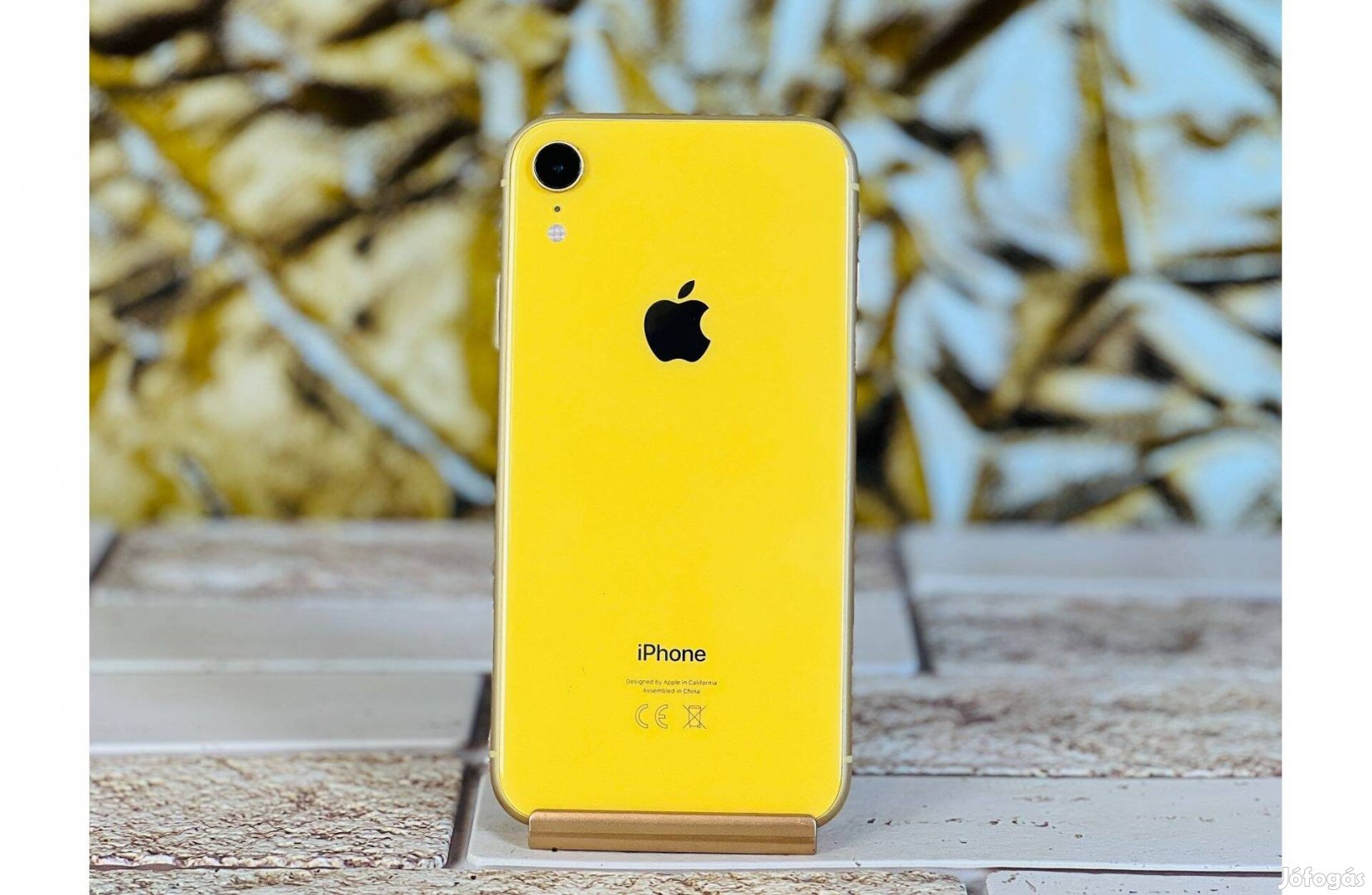 Eladó iphone XR 128 GB Yellow szép állapotú - 12 Hó Garancia - L4449
