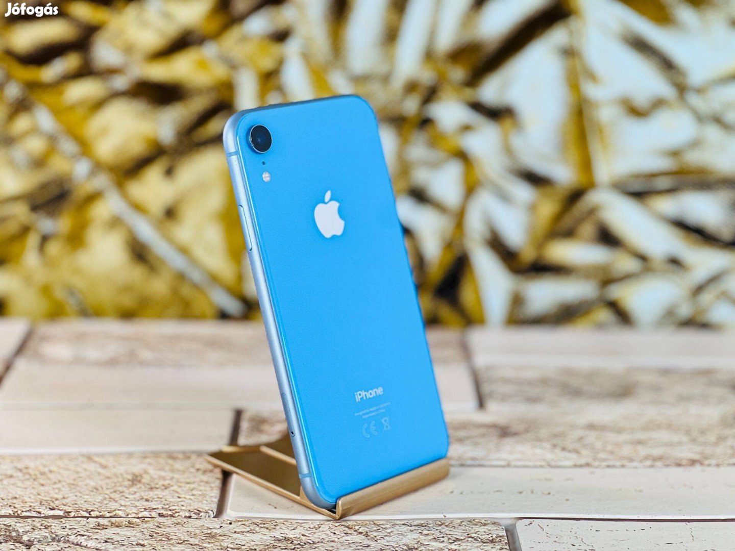 Eladó iphone XR 64 GB Blue 100% aksi szép - 12 Hó Gari - S1386