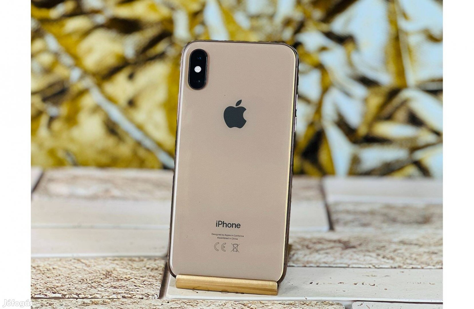 Eladó iphone XS 64 GB Gold szép állapotú - 12 Hó Garancia - V081