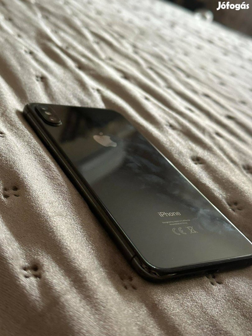 Eladó iphone XS Max Space Grey 64GB Kártyafüggetlen (81% Akkumulátor)
