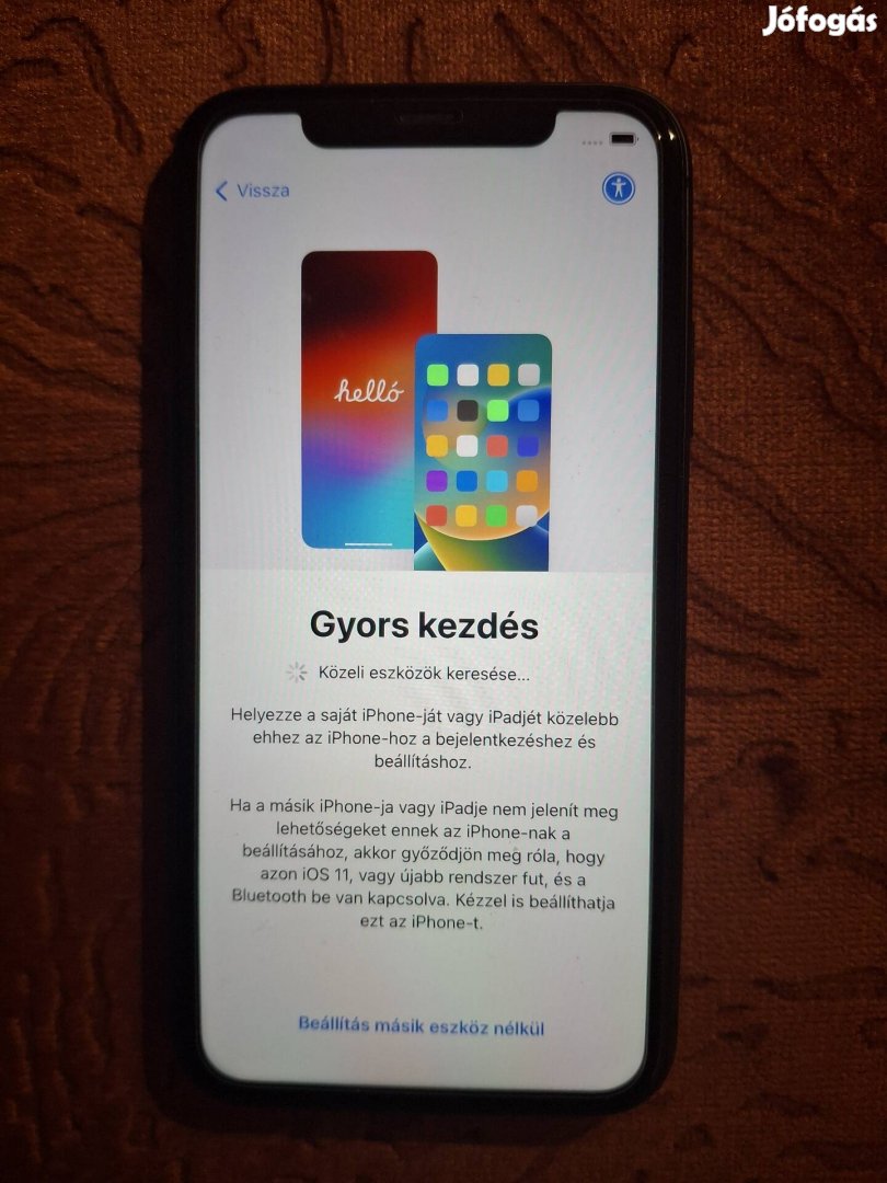 Eladó iphone  11 fekete  64Gb