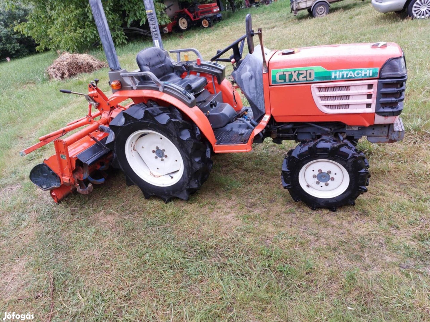 Elado japan traktor kistraktor Hitachi ctx 20