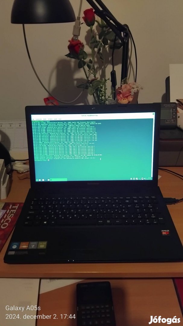 Eladó jó állapotú Lenovo G505 laptop