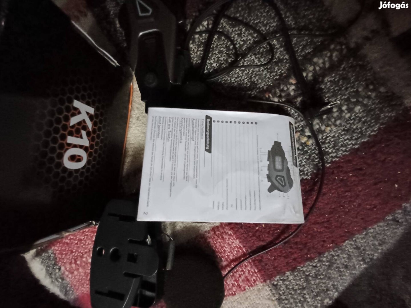 Elado kamerás Helmet K10