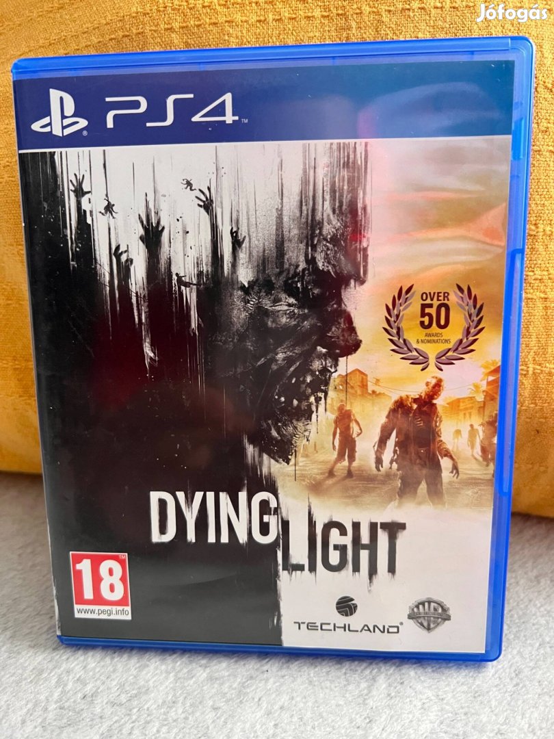 Eladó karcmentes,Dying light Ps4 játék