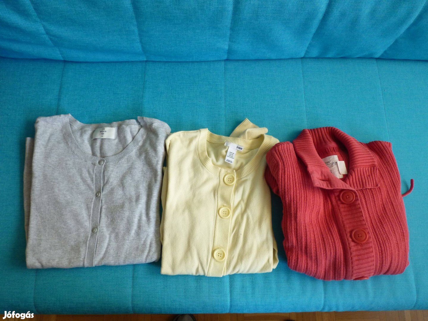 Eladó kardigán! Méret 38-40-42 vegyesen. Márkák: H&M, Basics