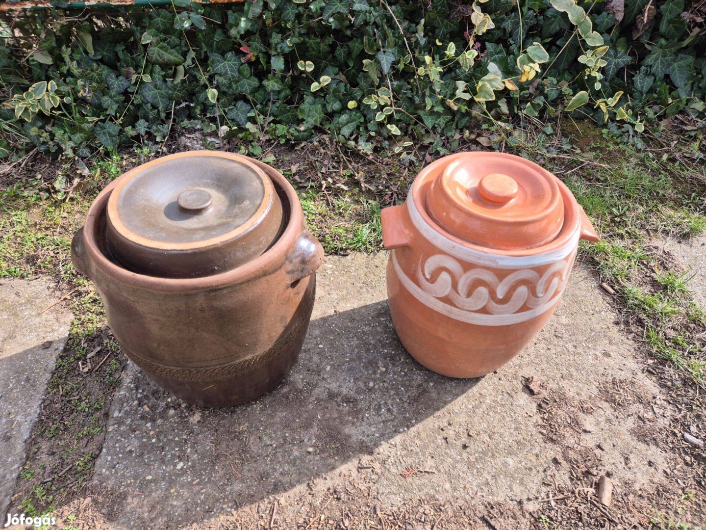 Eladó kerámia savanyító edény 8 literes