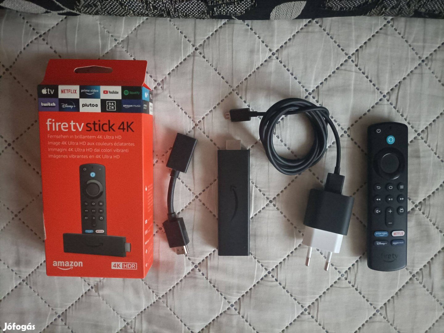 Eladó keveset használt Amazon Fire Stick 4K (2021 modell)