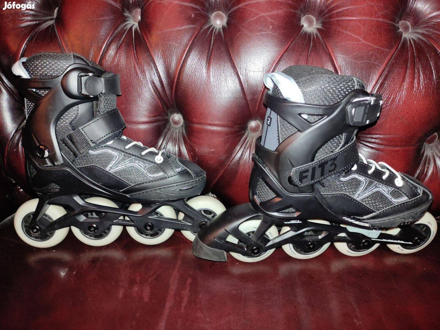 Eladó keveset használt Decathlon Fit3 gyerek görkorcsolya,