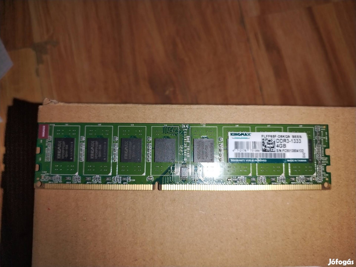 Eladó kingmax ram ddr3 1db 4gb