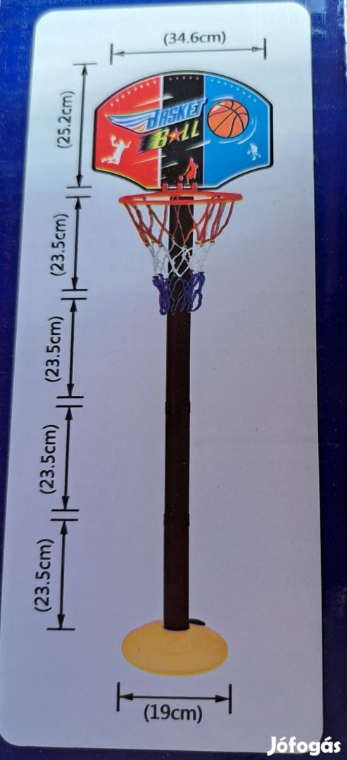 Eladó kisgyermek kosárlabda szett