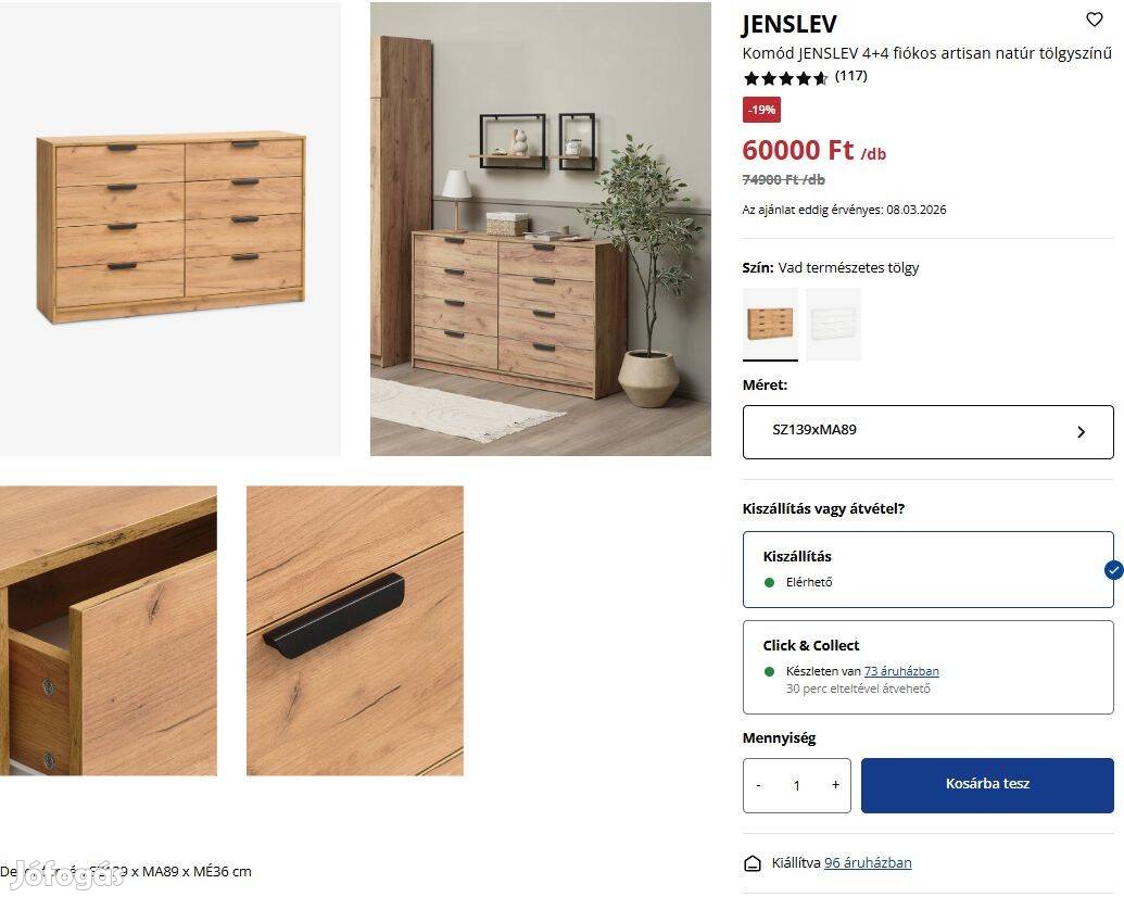 Eladó komód!