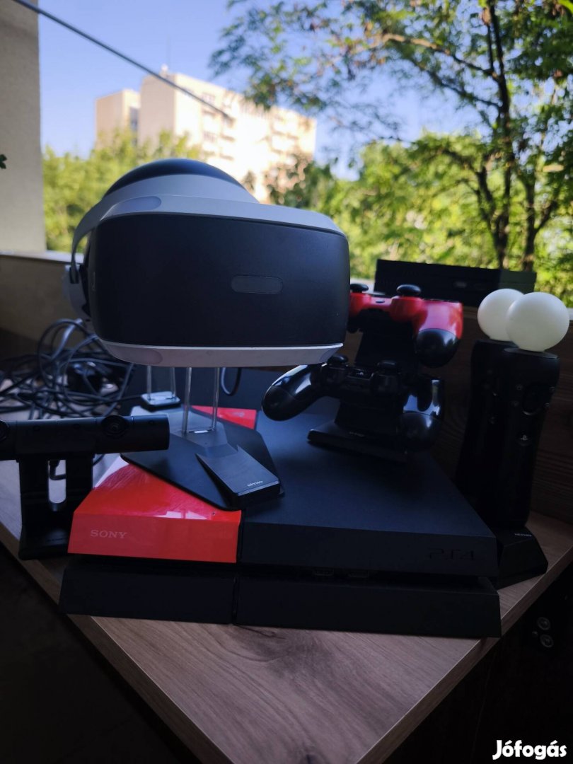 Eladó komplett Playstation 4 Gaming & VR Csomag és Extrákkal!