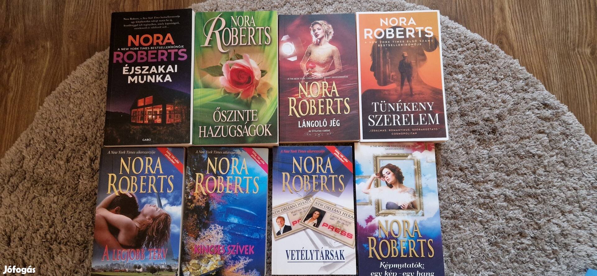 Eladó könyvek- Nora Roberts