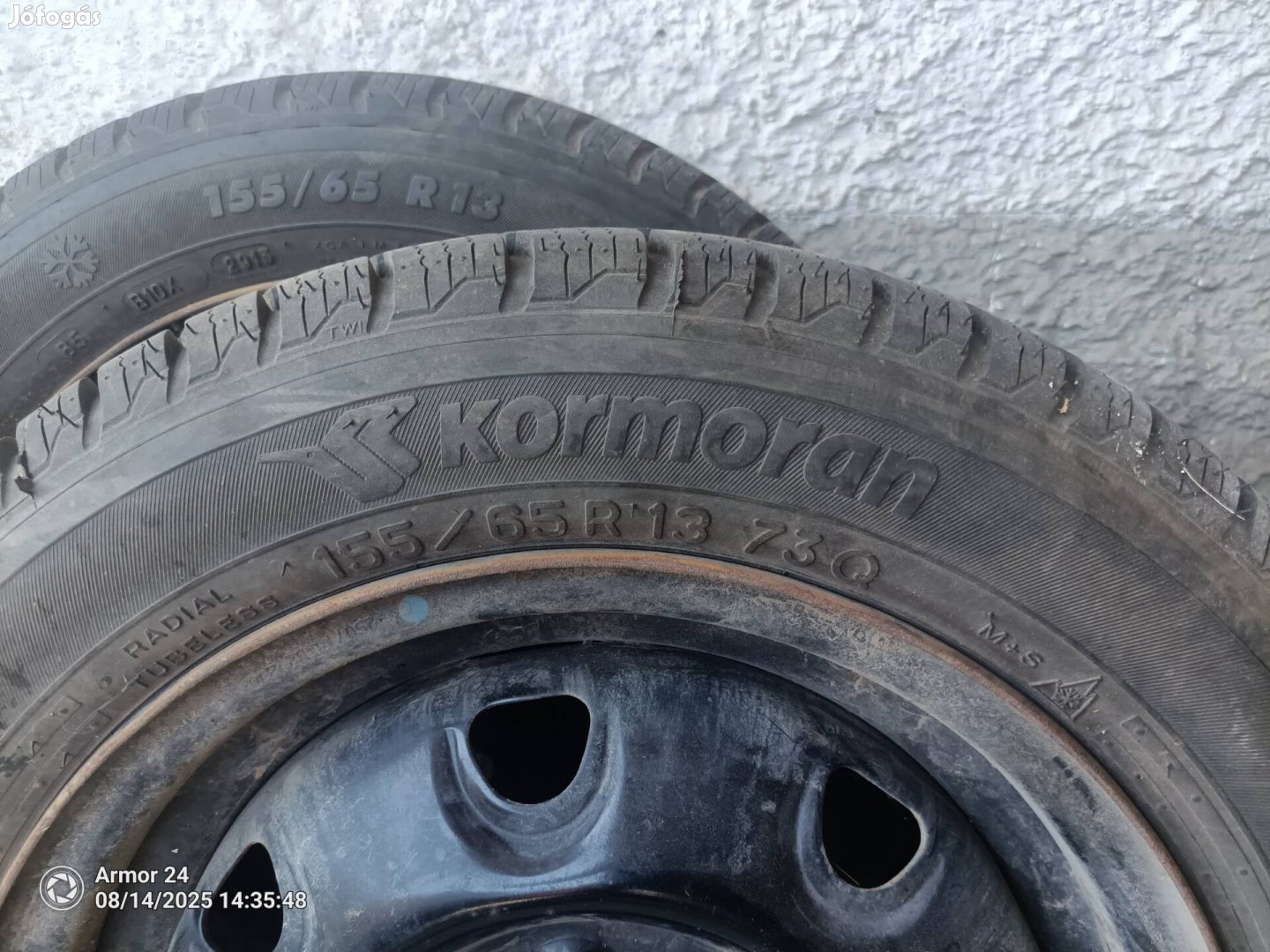 Eladó kormorán téligumi garnitúra 