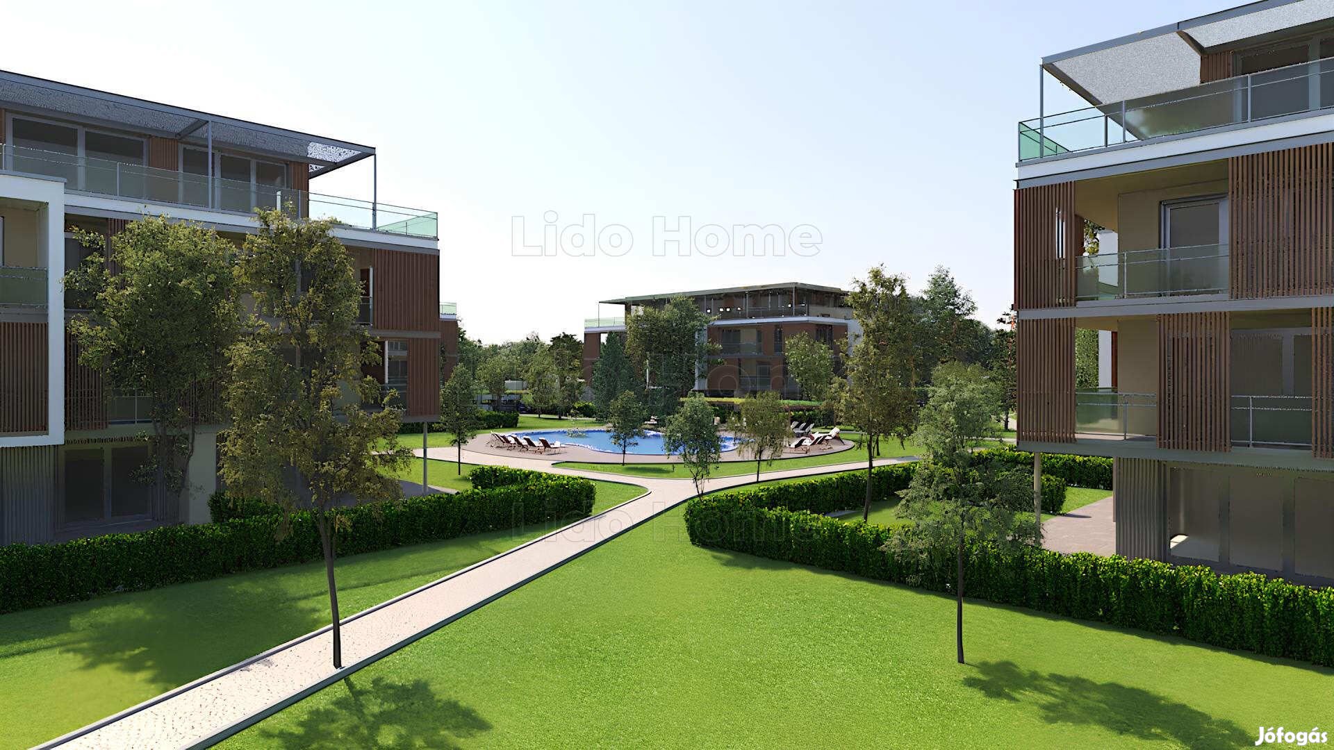 Eladó közvetlen vízparti prémium lakások Balatonszemesen!