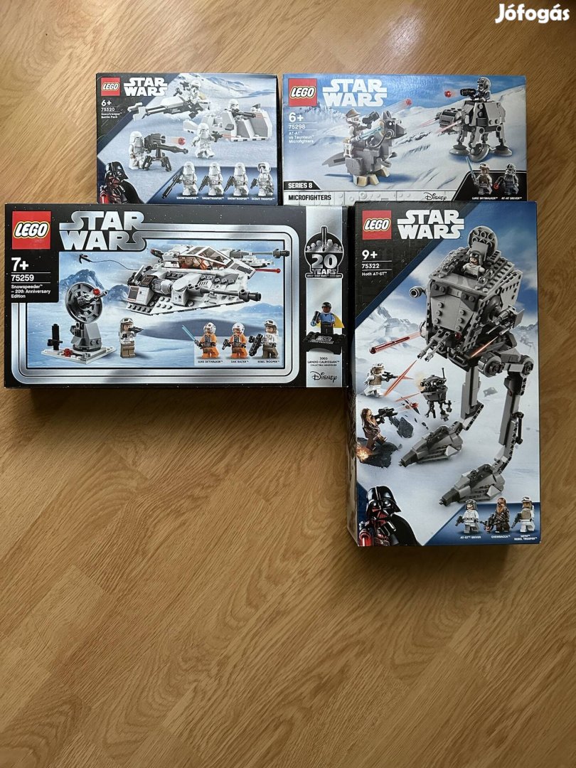 Eladó külön-külön vagy egyben bontatlan Hoth témájú Legok
