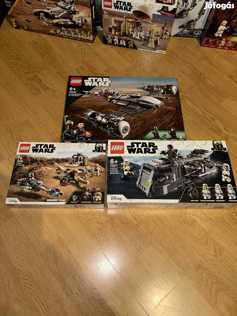 Eladó külön vagy egyben bontatlan Mandalorian Legok