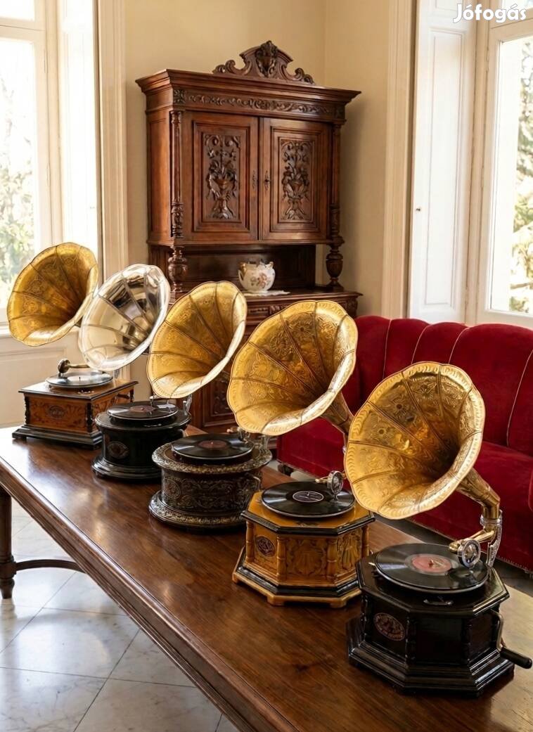 Eladó különleges gramofon gyűjtemény - igazi ritkaságok
