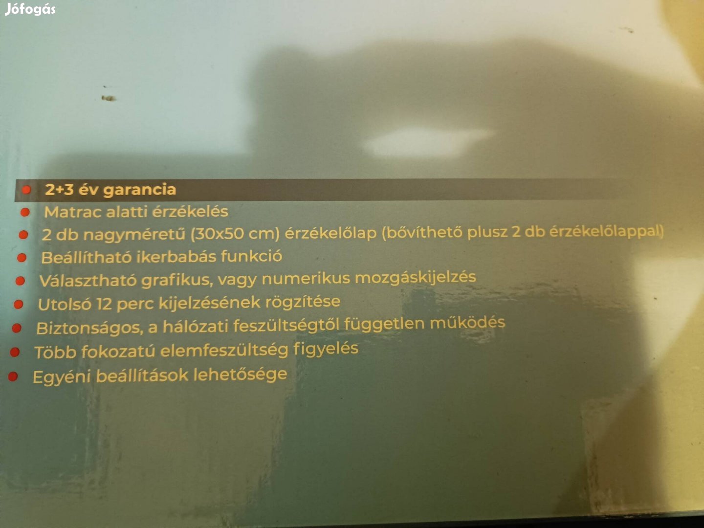 Eladó légzésfigyelő!