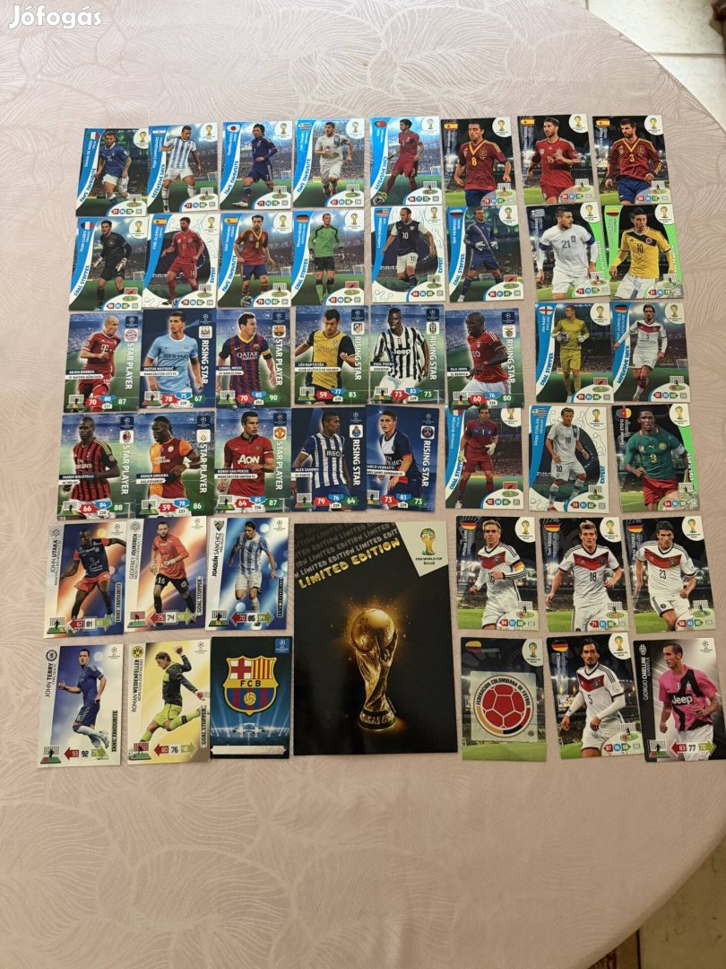 Eladó limitált kiadású Pannini, Matchattax focis kártyák