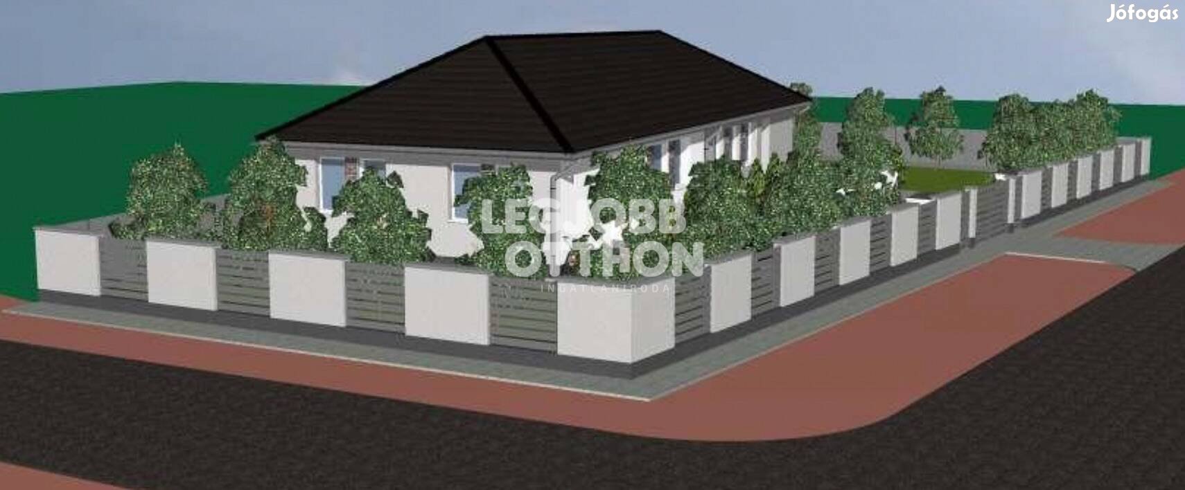 Eladó magas minőségben kivitelezett ikerházfél Cegléden