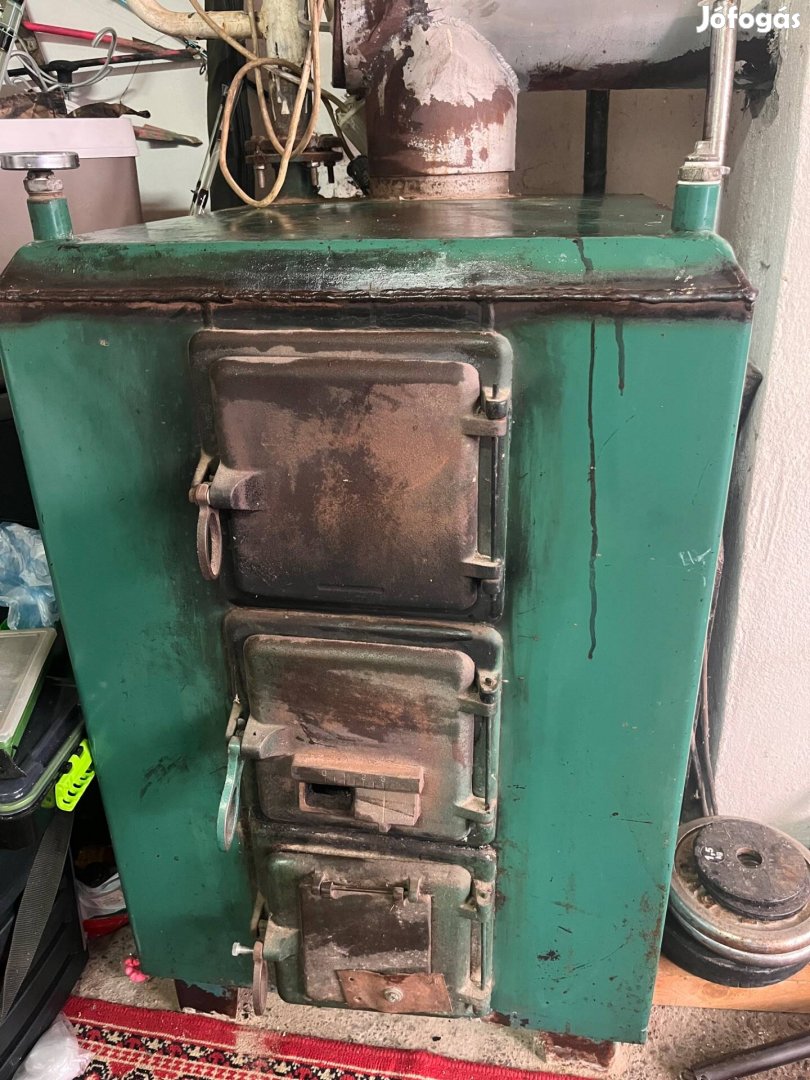 Eladó masszív, acél vegyestüzelésű kazán ellenőrzést igényel