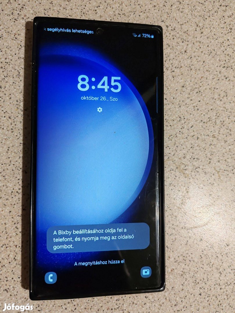 Eladó megkímélt Új állapotú Samsung S23 Ultra mobil Budapesten