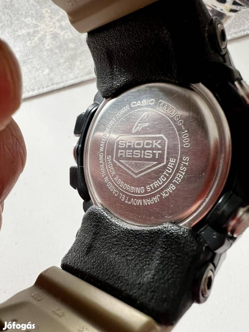 Eladó megkímélt, szép állapotú G-Shock GG-1000-1A5ER gyári dobozában.