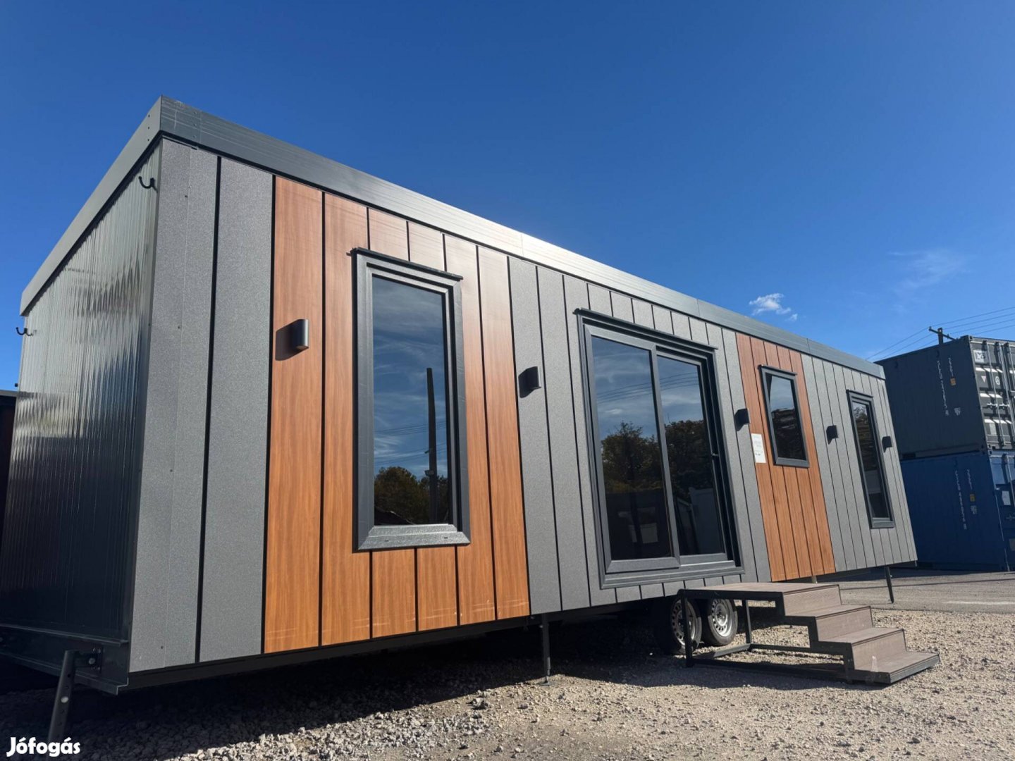 Eladó mobilház lakókonténer mobil ház lakás konténer 30m2