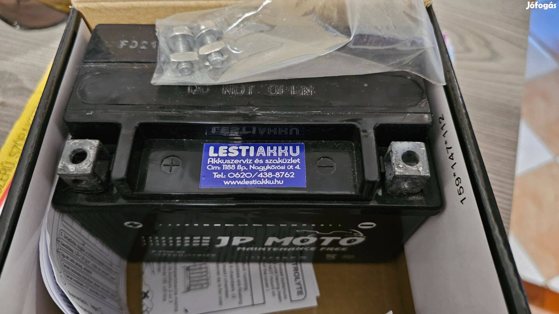 Eladó motor akku Jpmoto K-Ytx9-BS hibátlan állapotban