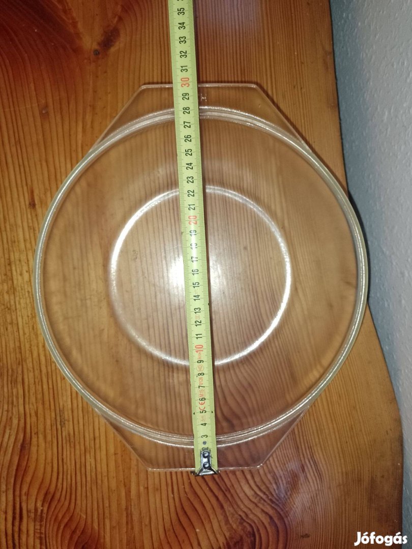 Eladó nagy üveg tál salátástál Zalaegerszegen