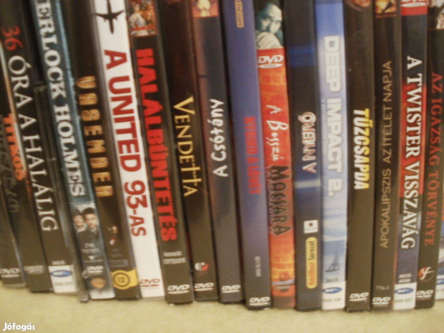 Eladó nagyon jó állapotban lévő eredeti DVD filmek