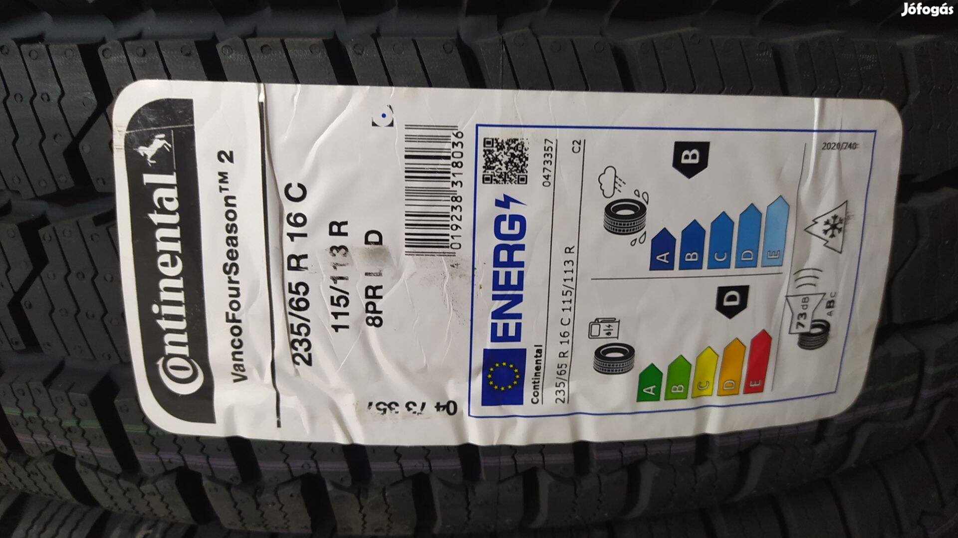 Eladó négyévszakos gumiabroncs 235/65 r16 C