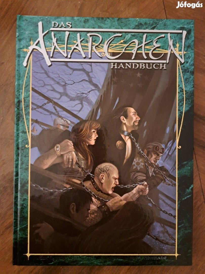 Eladó német szerepjáték Vampire: Das Anarchen handbuch