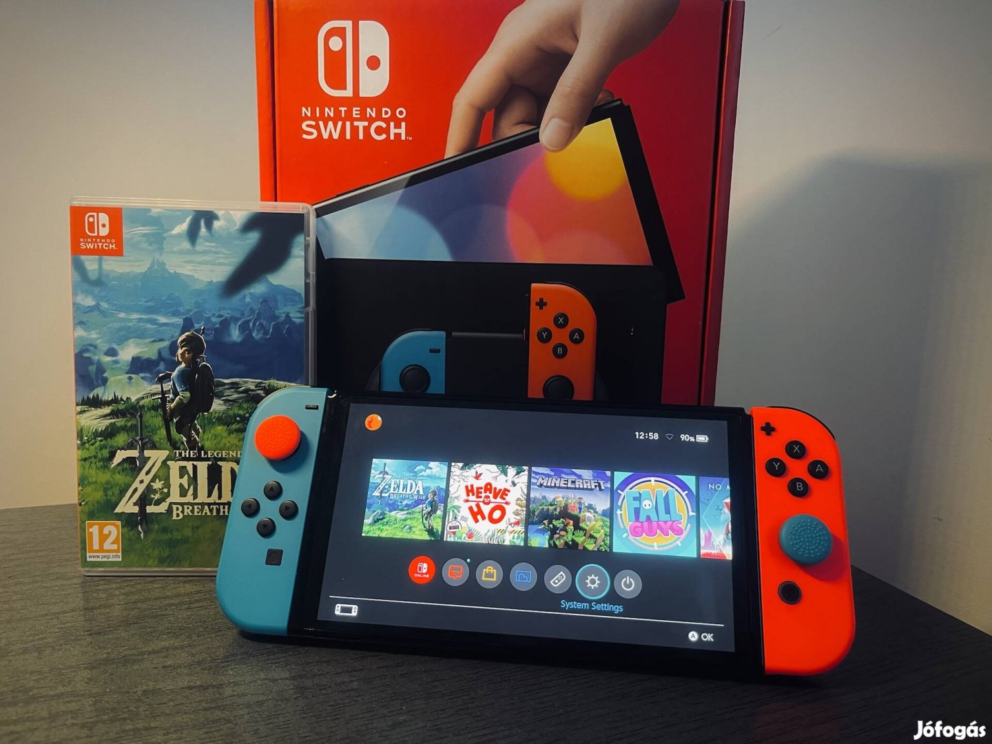 Eladó nintendo switch oled granciális