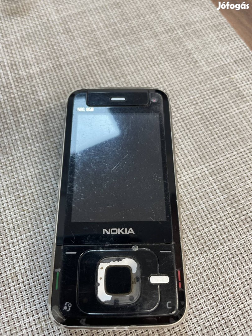 Eladó nokia n81 8gb kártyafüggetlen telefon!