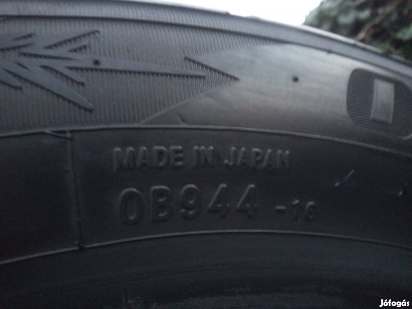 Eladó nyugdíjastól 4 db.Toyotires japán téli 16 colos külső gumi