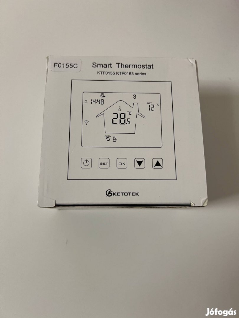 Eladó okos termosztát wifis alexa, tuya