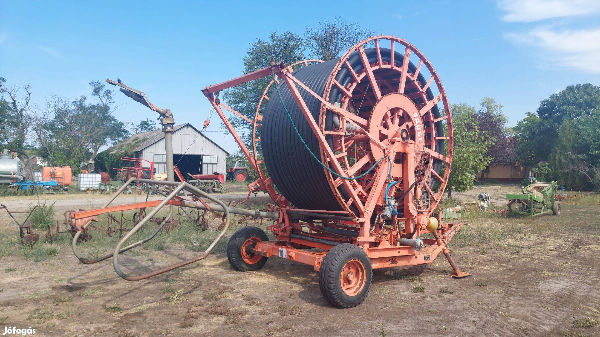 Eladó öntöződob Bauer Rainstar 90-380D