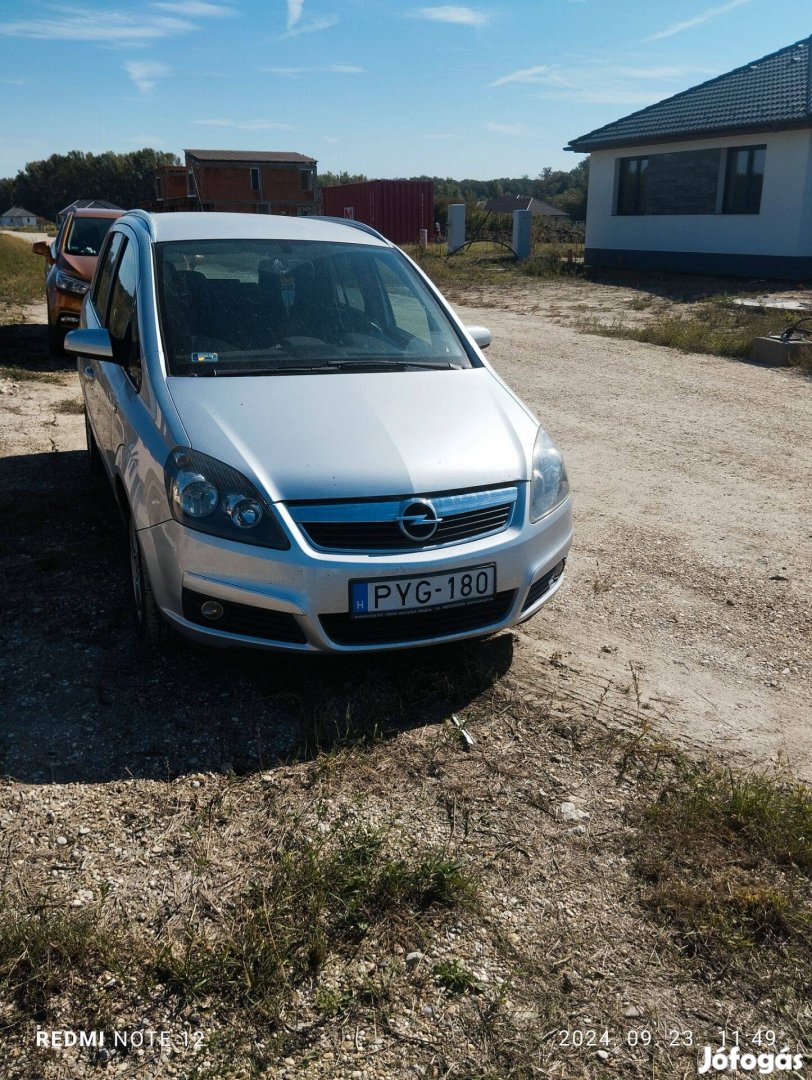 Eladó opel Zafira 1.8benzin,2007-es,33100km