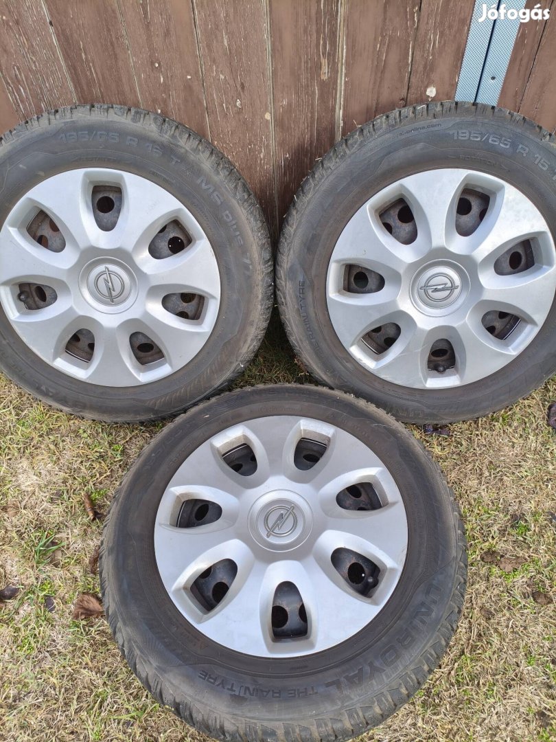 Eladó opel téli kerék garnitúra 