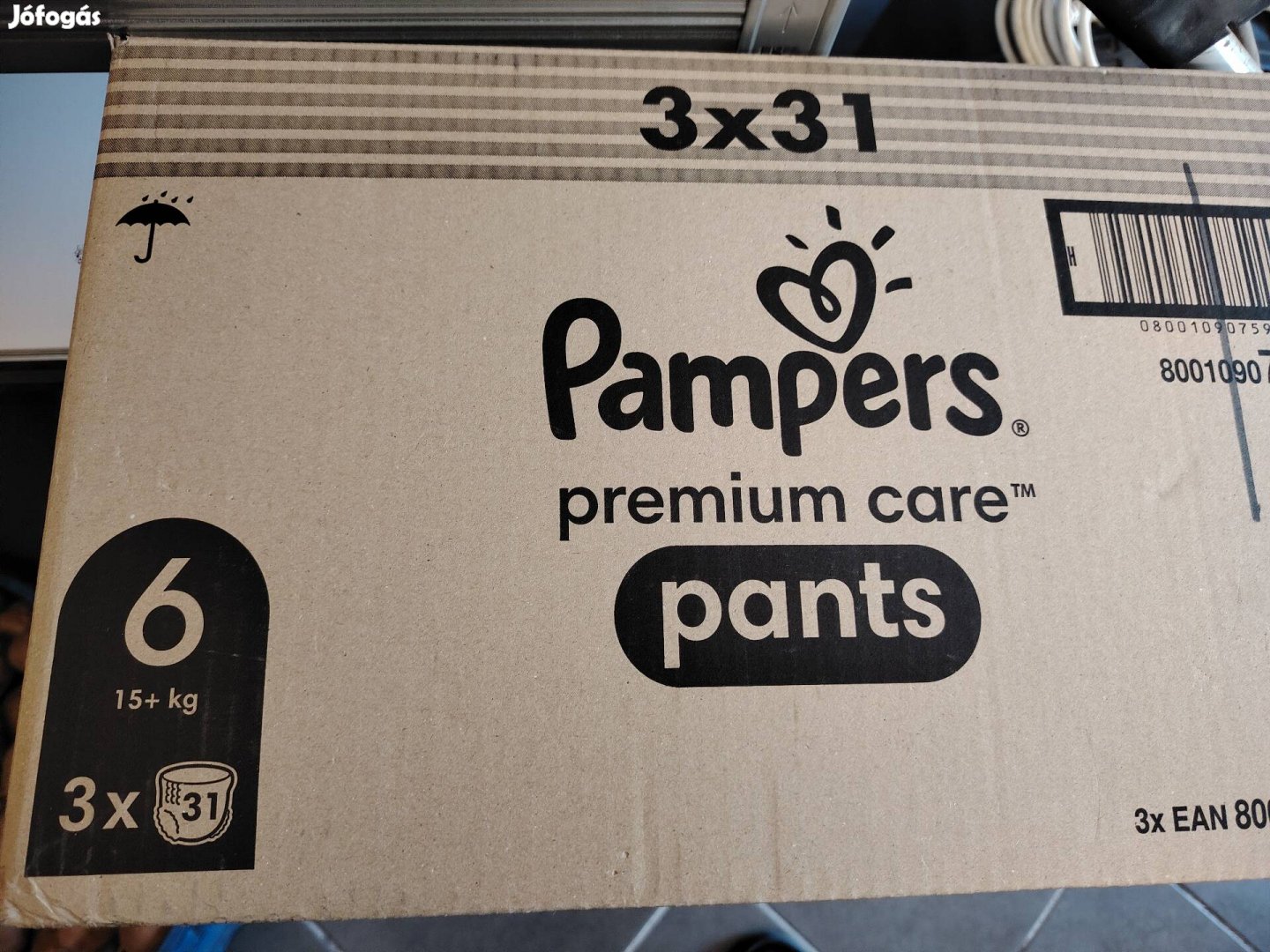 Eladó pampers pants és pants premium care 6