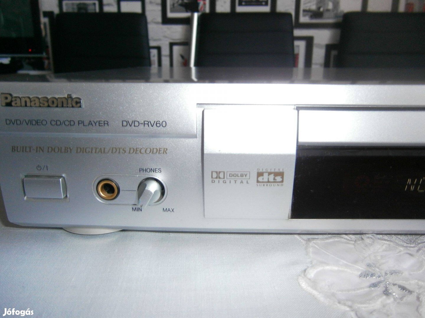 Elado panasonic dvd rv60 lejátszo