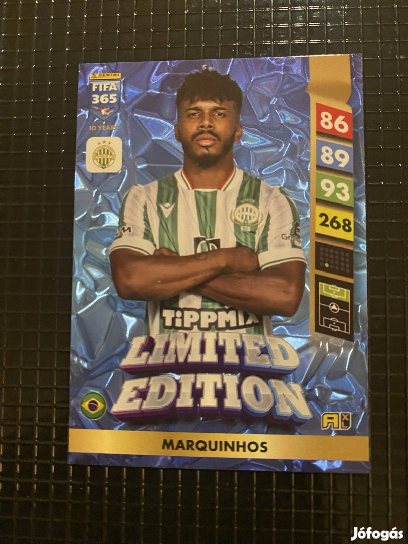 Eladó panini fifa 365 2025 Marquinhos limited edition 