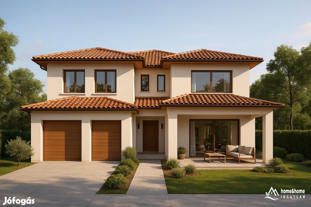 Eladó panorámás építési telek Budajenőn,