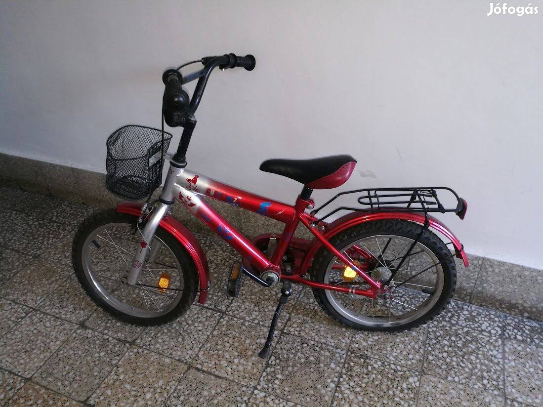 Eladó piros gyermek kerékpár!