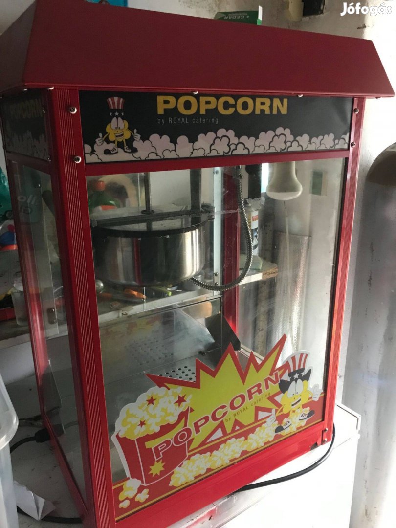 Eladó popcorngép
