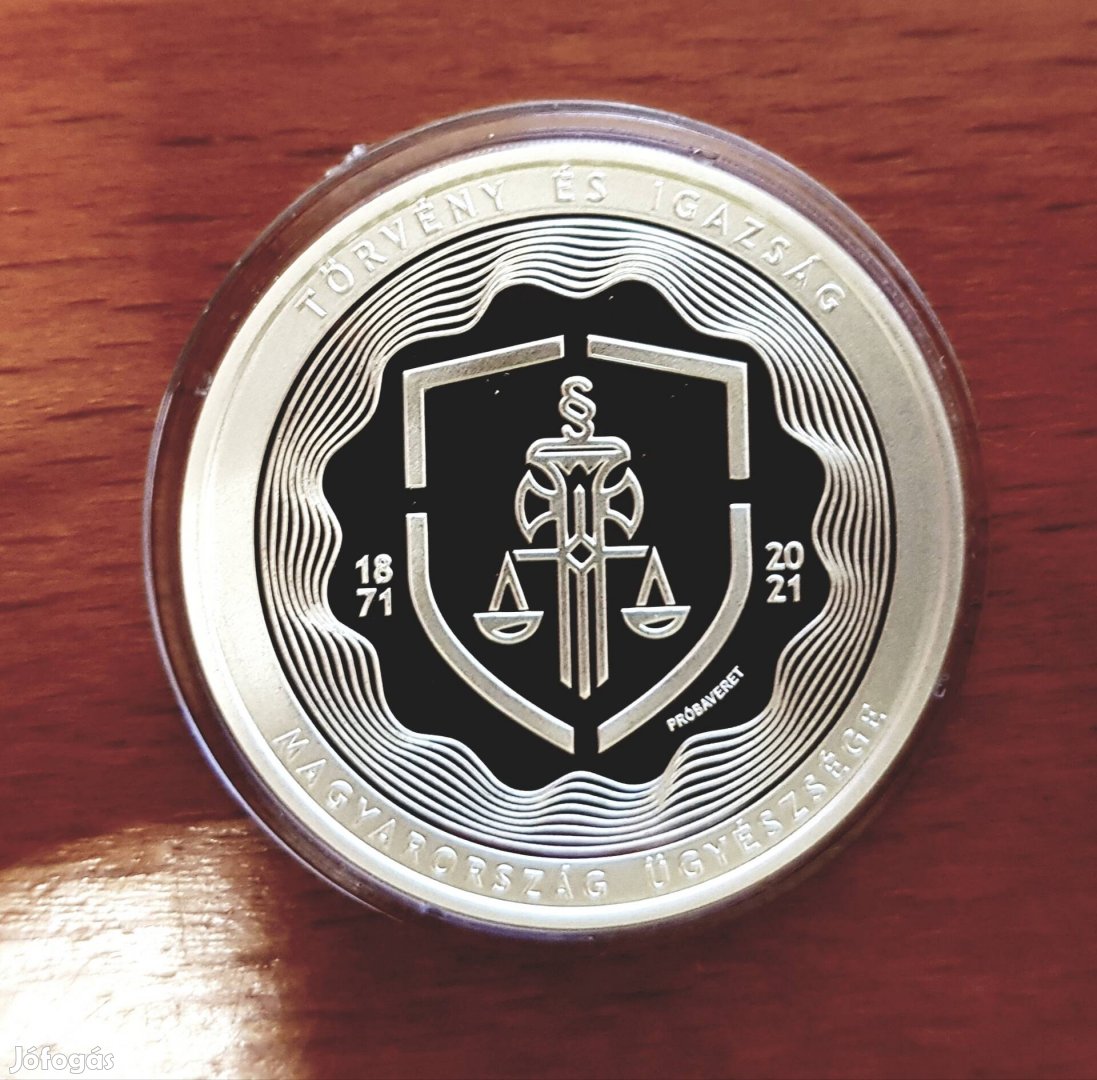 Eladó próbaveret ezüst érmék UNC RRR 10 dbos