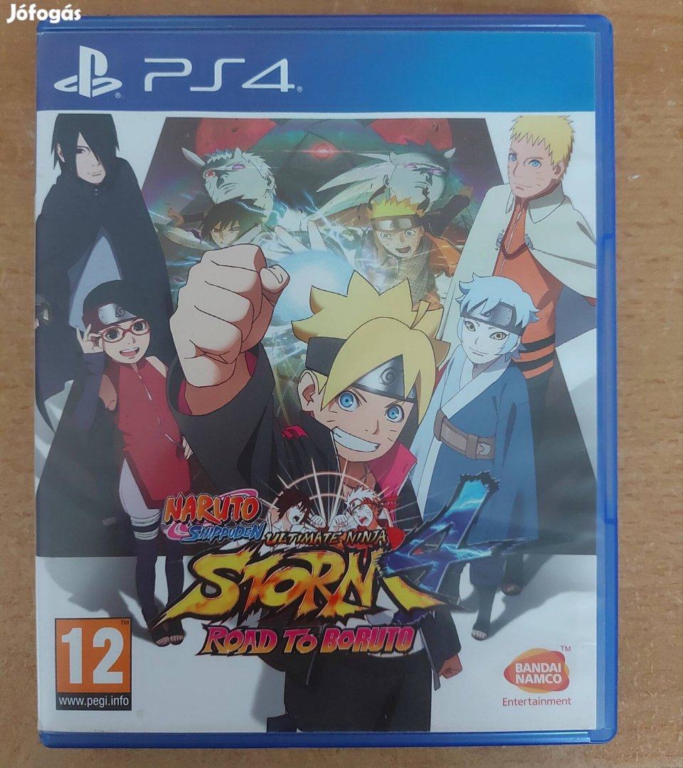 Eladó ps4 Naruto Strom4 